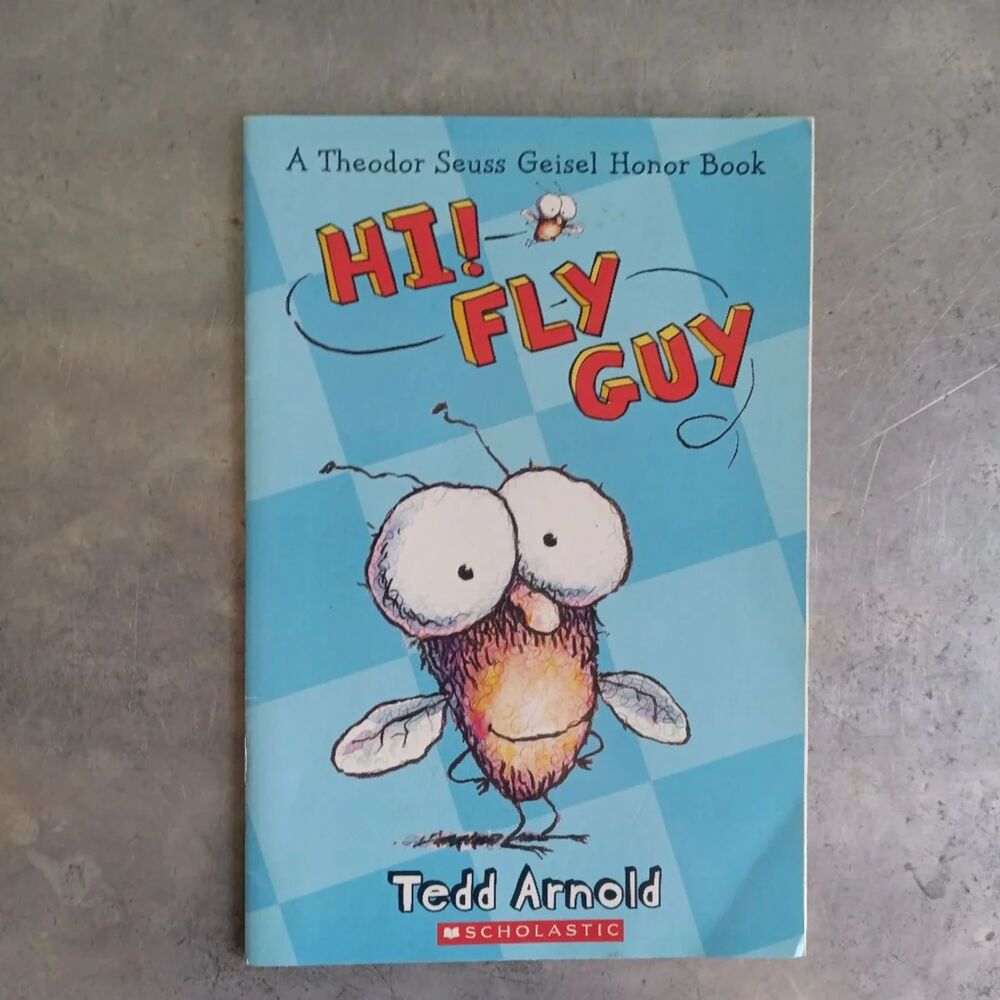 Hi! Fly Guy: A Theodor Seuss Geisel Honor Book By Tedd Arnold Paperback Children